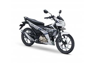 SUZUKI Satria Trắng xanh
