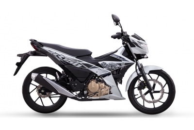 Raider 150 Fi Màu Trắng Đen